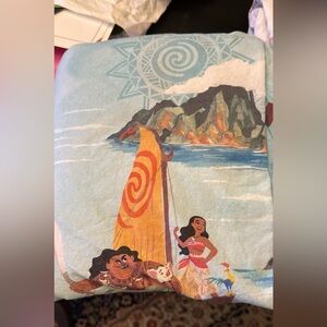 Pottery Barn Kids Tropical Adventure Duvet Cover - Blue and Yellow